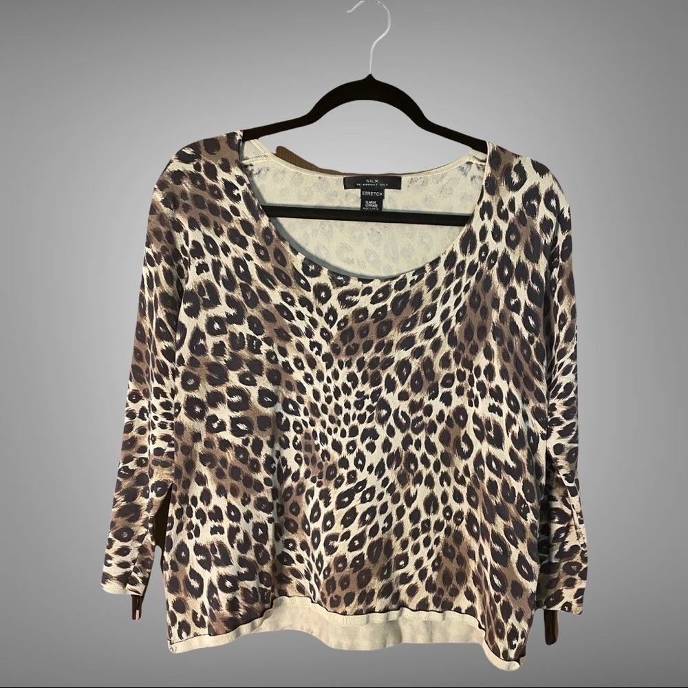 Silx By August Silk Sweater